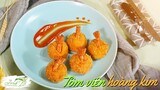 Món ngon mùa NOEL - Làm TÔM VIÊN HOÀNG KIM giòn rụm - Cripsy Shrimp balls | Bếp Cô Minh Tập 252