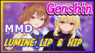 [Genshin  MMD] Lumine's KPOP dance  [Lip & Hip]