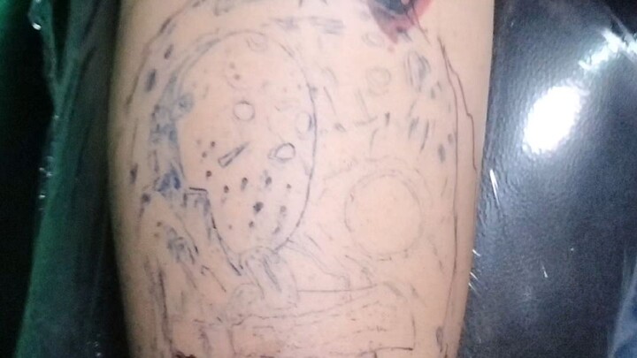 Jason  Voorhees Friday the 13th #jasonvoorhees #fridaythe13th #tattoo #bodyart