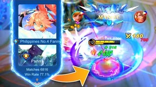 ROAD TO 7000 MATCHES FANNY | FULL RANKED GAMEPLAY | MLBB