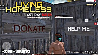 Living as a HOMELESS ROLEPLAYING (Last Day Rules Survival) - inspired by Modgey