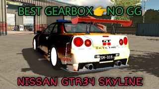 🚀nissan gtr34 skyline 🔥best gearbox car parking multiplayer 100% working in v4.8.2 new update