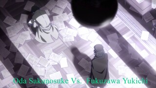 Bungou Stray Dogs S4 2023 Oda Sakunosuke Vs.  Fukuzawa Yukichi