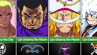 What Can Characters Destroy in One Piece