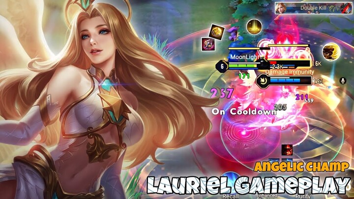 Lauriel Mid Lane Pro Gameplay | Untargetable Hero | Arena of Valor Liên Quân mobile CoT