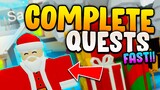 Complete* Quests FAST!? in Roblox Islands (Skyblock)