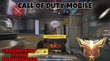 Call Of Duty Mobile : Legendary Rank Highlights | Top Player