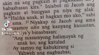 Pang Araw Araw na Talata.                               Genesis 27:25-29