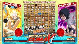 DESCARGAR NARUTO BATTLE CLIMAX V2 (ALL CHARACTERS)-2021
