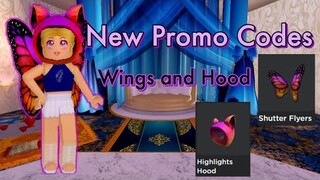 New Roblox Promo Codes! | Wings and Hood