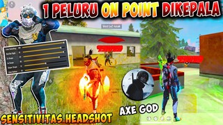 AXE GOD 100% HEADSHOT ❗ SENSITIVITAS HEADSHOT TERBARU SETELAH UPDATE 2023  || WORK ALL DEVICE ⚙ AUTO