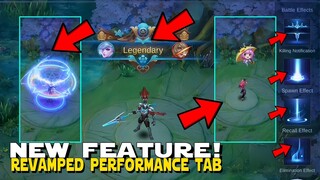 NEW UPCOMING FEATURE! ACCESS ALL SKIN, RECALL, EMOTES AND MORE FOR CUSTOMIZATION! REVAMPED UI MLBB