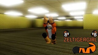 ZelTigerGirl dances IShowSpeed - Shake but in the backrooms (Roblox)