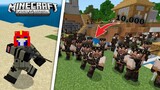 ILIGTAS ang VILLAGE sa BAD SOLDIERS sa Minecraft PE