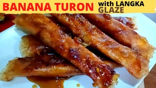 BANANA TURON with LANGKA GLAZE