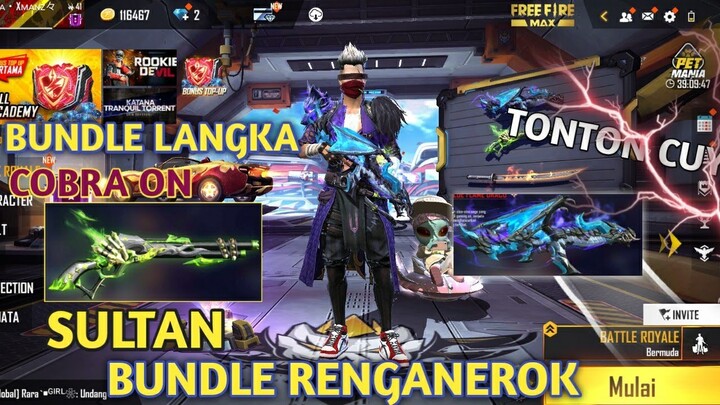 JUAL AKUN FREE FIRE SIAP BUAT TURNAMENT HARGA MURAH