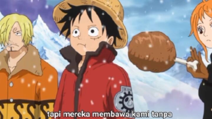 Luffy and Nami