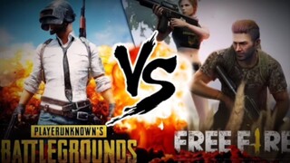 DRAMA LAGU PUBG VS FREE FIRE !!!