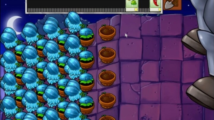 Plants torture zombies