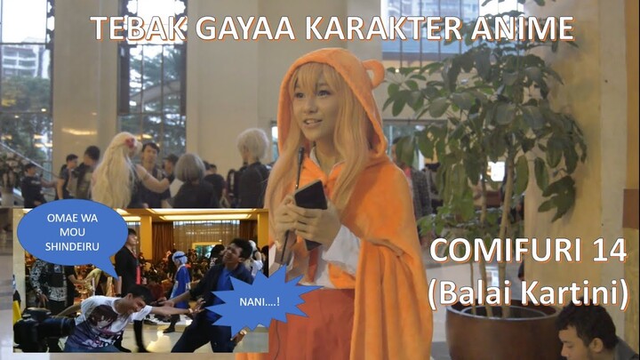 TEBAK GAYA KARAKTER ANIME (AT COMIFURO 14) - GAME PALING MEMALUKAN