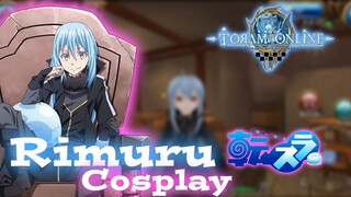 COSPLAY RIMURU DEMON LORD | TORAM ONLINE