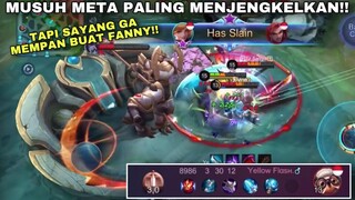 FANNY COUNTER META HARAM DIGGIE SAMPAI MATI 30x HAMPIR KALAH!! MAU LORD AUTO KITA GESEK