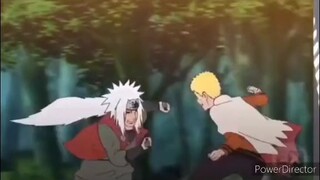 Naruto melawan Jiraiya Edo tensei