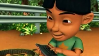 Upin & Ipin: Ambil Galah Tolong Tunjukkan (Bahagian 4 Tamat)