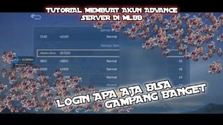 TUTORIAL CARA LOGIN ADVANCE SERVER DENGAN MUDAH💥🔥 ||