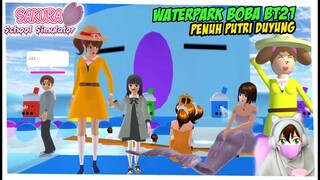 YUTA MIO AJAK NATSU KE WATERPARK BOBA BT21 PENUH PUTRI DUYUNG MERMAID SAKURA SCHOOL SIMULATOR