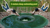 Handmade|Dig a Two-meter Swimming Pool with Bare Hands