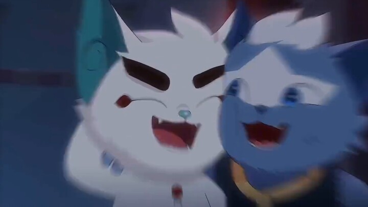 Efek suara MC dipasangkan dengan kucing Peking Opera, dan ada telur paskah di akhir~