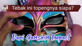 Proses Pelepasan Masking Tape Topeng Genshin Terkeren!