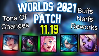 All Buffs And Nerfs In 11.19 - Preview (Akali, Soraka, Fizz, Gwen And More!) | League of Legends