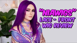 "NiaWigs" Purple Lace-Front Wig Review