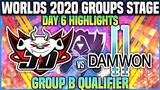 JDG vs DWG Highlight Chung Kết Thế Giới 2020 Vòng Bảng Ngày 6 | JD Gaming vs DAMWON