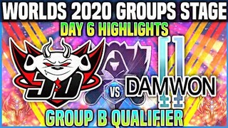 JDG vs DWG Highlight Chung Kết Thế Giới 2020 Vòng Bảng Ngày 6 | JD Gaming vs DAMWON