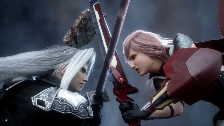 Bất đồng chính Final Fantasy NT Sephiroth VS Thunder Ending CG Animation