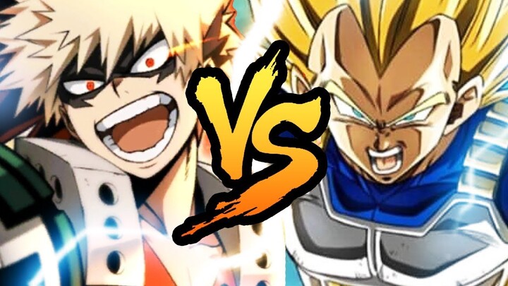 BAKUGO VS VEGETA RAP BATTLE | RUSTAGE ft Shwabadi