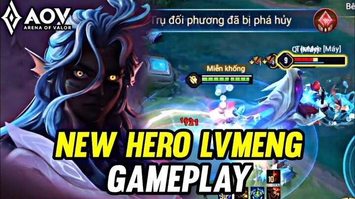 Aov : New Hero Aov Lv Meng Gameplay - Arena Of Valor LiênQuânMobile rov