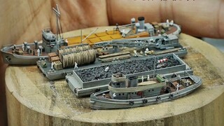 [Production process] How much detail is needed to fill a 0.6*0.4m² miniature model scene?