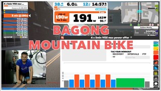 NEW MOUNTAIN BIKE DAY (in ZWIFT) + 5MIN VO2 MAX TRAINING PROGRAM