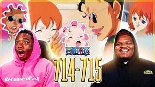 Señor Pink's Back Story?! The Manliest Man Alive! OP - Episode 714, 715 | Reaction