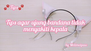 [Tips] Agar Bandana Nyaman di Kepala | by Mellmelpaw♡