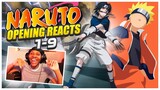 Naruto - All Openings 1-9 - Naruto Fan Reacts!