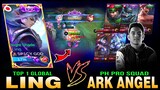 Maniac!! Top 1 Global Ling vs. Philippines Pro Squad (Ark Angel) ~ Mobile Legends
