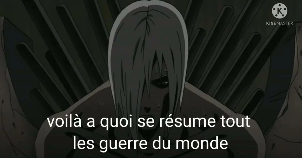 Nagato La Guerre Et Douleur Citation Naruto Audio Vf Bilibili