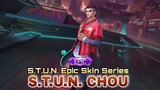 S.T.U.N. CHOU NEW EPIC SKIN SERIES GAMEPLAY EFFECTS | 515 EVENT LIMITED | MOBILE LEGENDS