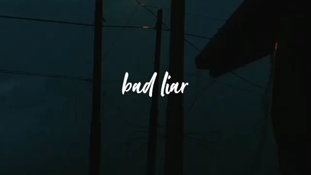 bad liar cover