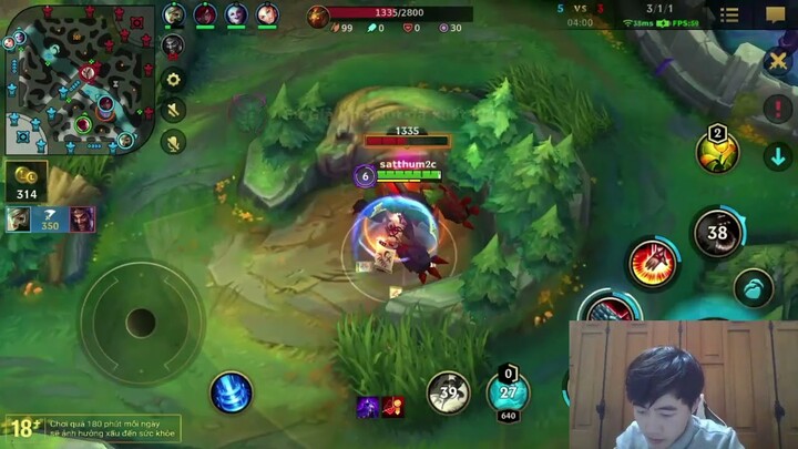 Liên Minh Tốc Chiến: Leesin Win Game Easy 9/3/8 hành nát Shyvana